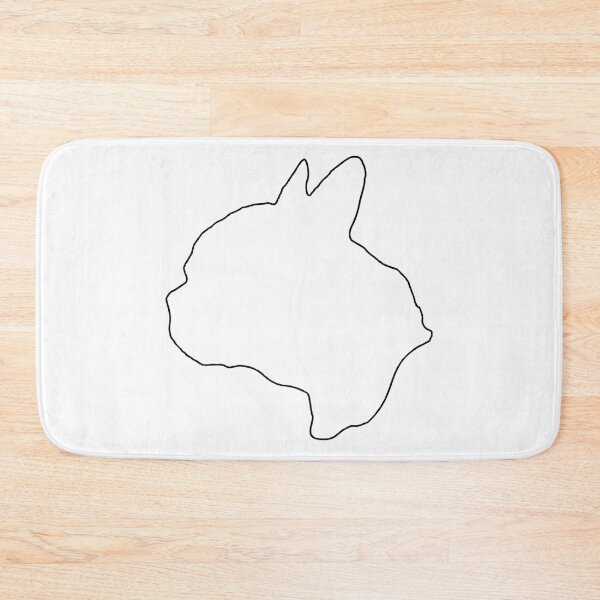 Item preview, Plain Boston Terrier Side Profile Stencil - Diy Color Me In designed and sold by StencilGifts.