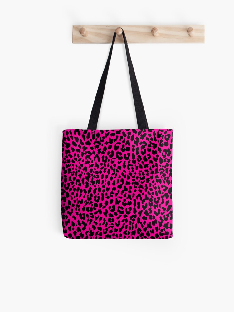 pink leopard bag