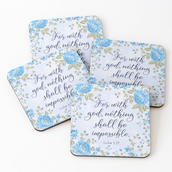 Item preview, For with God nothing shall be impossible designed and sold by della95.