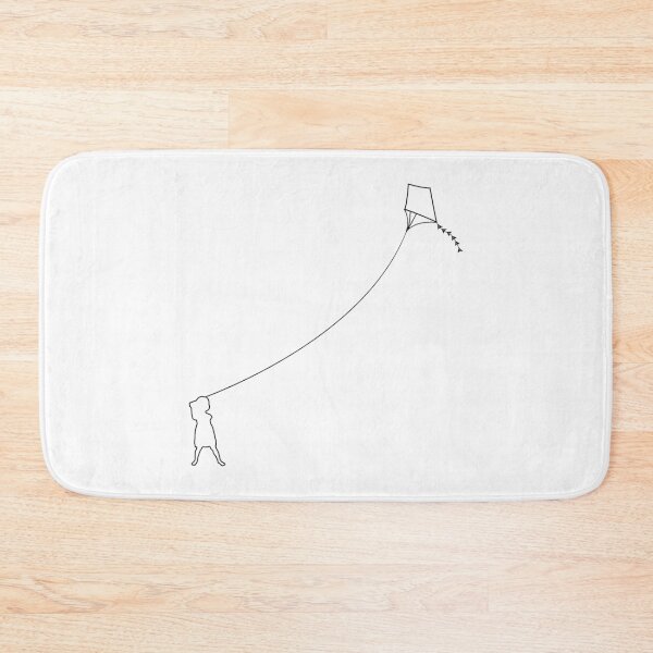 Item preview, Plain Child Flying Kite Stencil - Diy Color Me In designed and sold by StencilGifts.