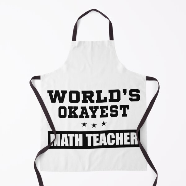 Item preview, World's Okayest math teacher funny quote 2021 designed and sold by BestUncommonTee.