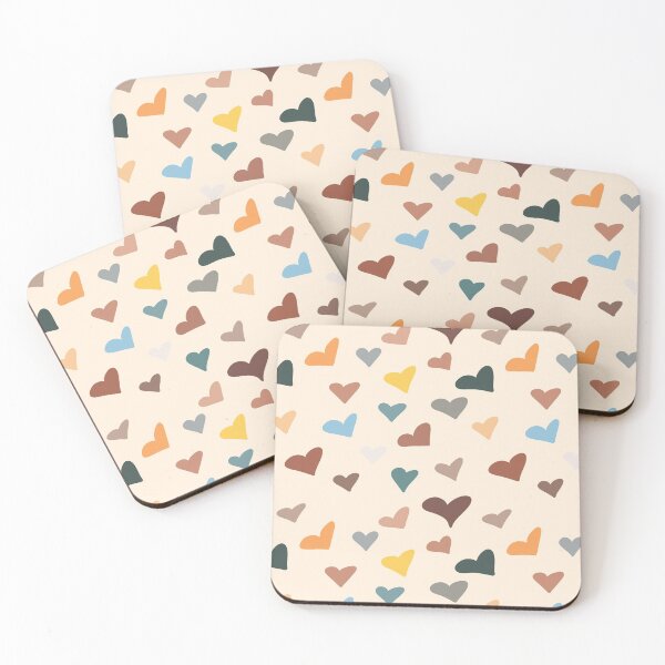 Item preview, Desert Hues Heart Print designed and sold by laurenmoee.