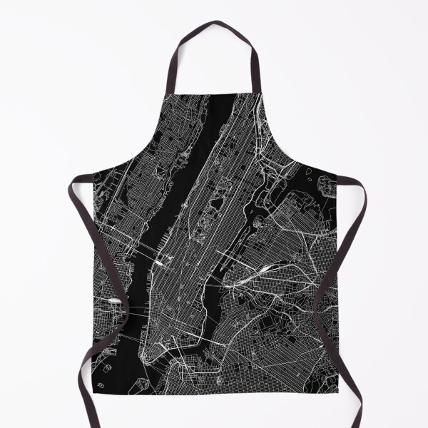 Item preview, New York City Black Map designed and sold by multiplicitymap.