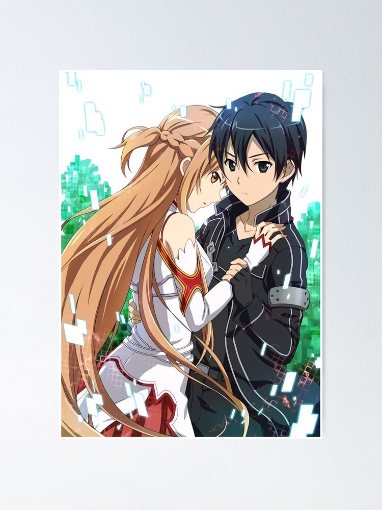 Sword Art Online - Kirito & Asuna Wall Scroll