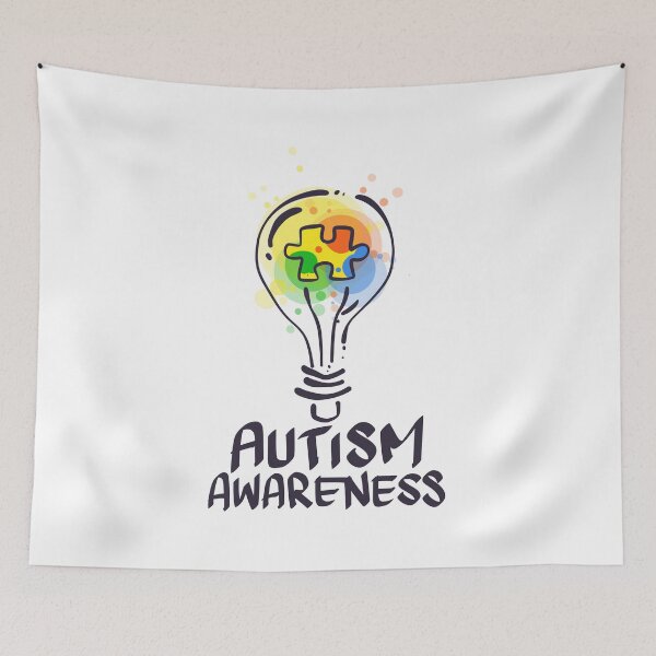 Item preview, Autism Awareness Light Bulb Puzzle Gift designed and sold by TTFMerch.