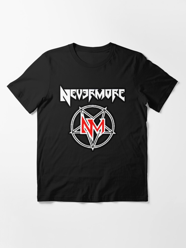 New NEVERMORE Metal Band Men's Black T-Shirt Size S-5XL 