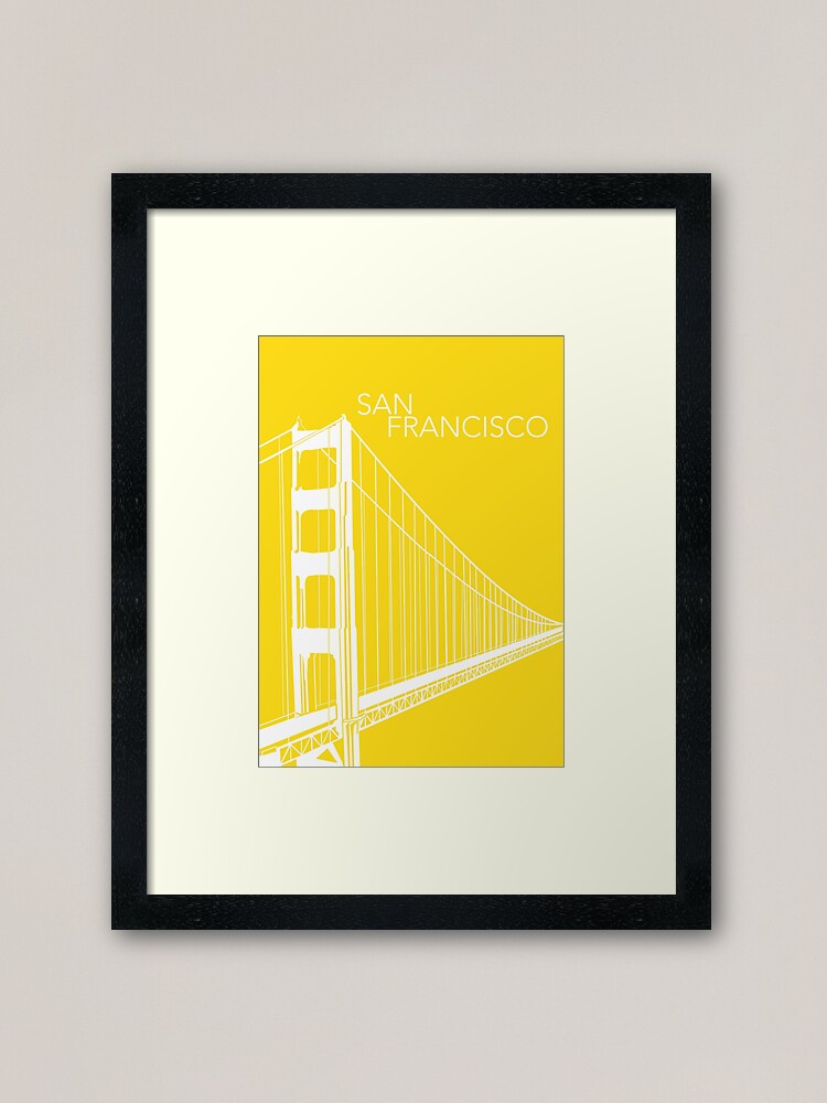 Alternate view of San Francisco Framed Art Print