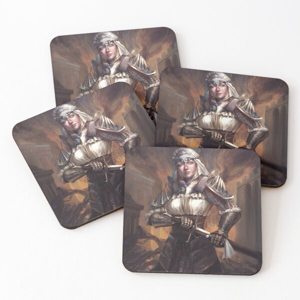 Item preview, Female Knight Of Sunless Realms designed and sold by jorgeleoperez.