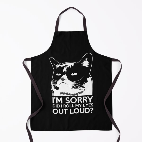 Item preview, I'm Sorry Did I Roll My Eyes Out Loud? Funny Cat Sarcastic designed and sold by suppershirts.