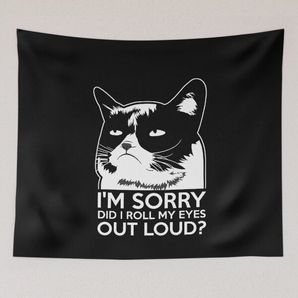 Item preview, I'm Sorry Did I Roll My Eyes Out Loud? Funny Cat Sarcastic designed and sold by suppershirts.