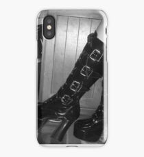 my new fet boots iPhone Case