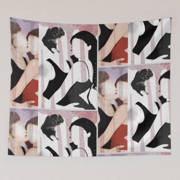 Item preview, Paul Wesley and Nina Dobrev (Dobsley) Paint Drop designed and sold by uruadhikari1020.
