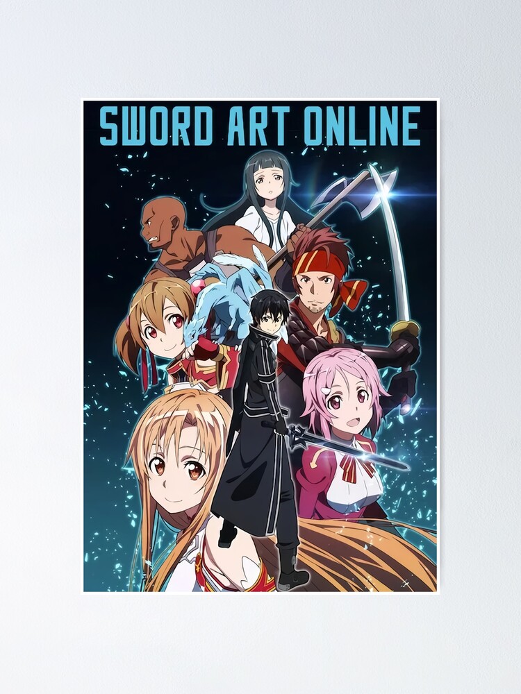 "SAO Cover" Poster for Sale by omnimbuslaw Redbubble