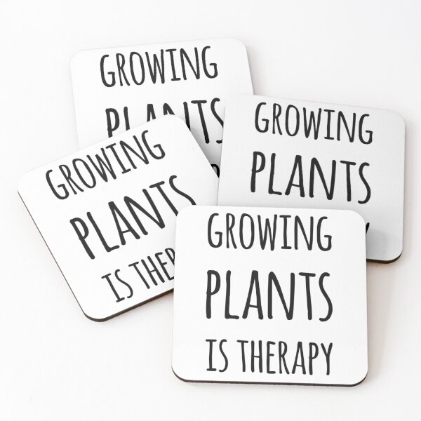 Item preview, Growing Plants is Therapy designed and sold by SerenaBliss.