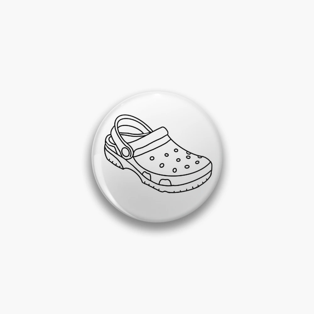 Crocs Pin for Sale by DesignsByDenyer