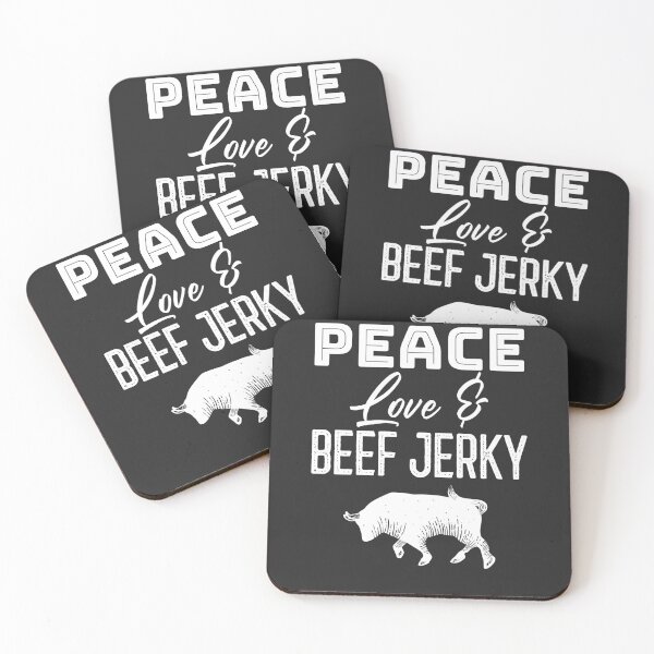 Item preview, Peace Love & Beef Jerky Gift designed and sold by EricJP.