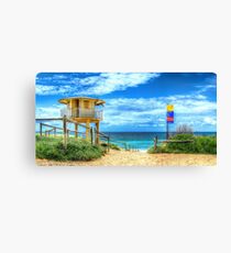 Elouera Beach Tower Canvas Print