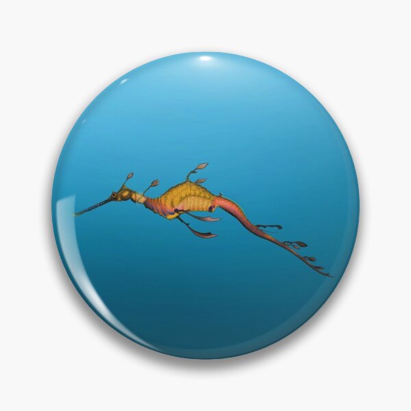 Item preview, Weedy Sea Dragon (Phyllopteryx taeniolatus) designed and sold by SeaMonstress.