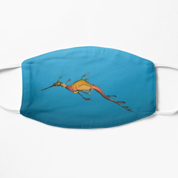 Weedy Sea Dragon (Phyllopteryx taeniolatus) Flat Mask