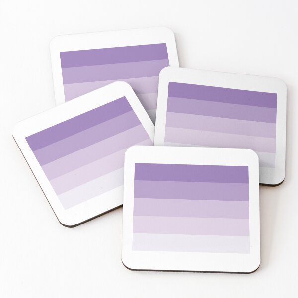 Item preview, Purple Color Palette, Shades of Lavender, Horizontal designed and sold by MelanieMerches.