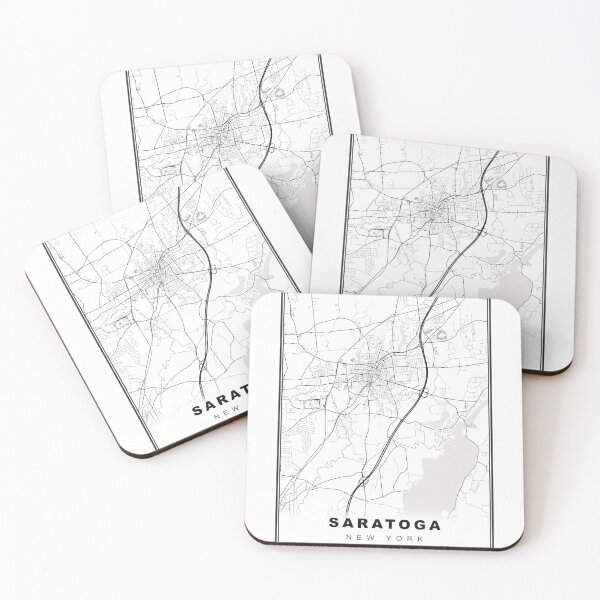 Item preview, Saratoga Springs Map designed and sold by Tamas Das.