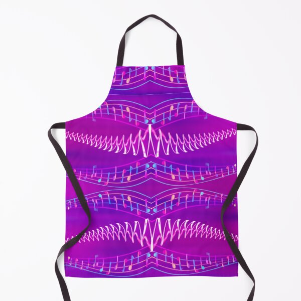 Item preview, Bright Musical Harps on Purple designed and sold by Only1helen.