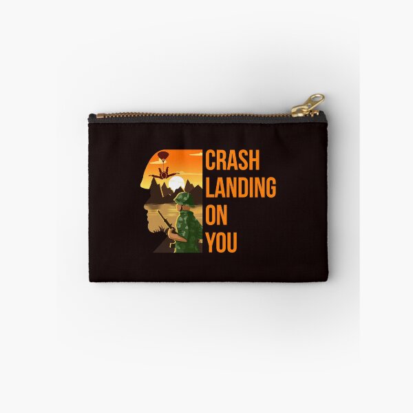 Item preview, crash landing on you. girl on a parachute. soldier designed and sold by doctors-apparel.