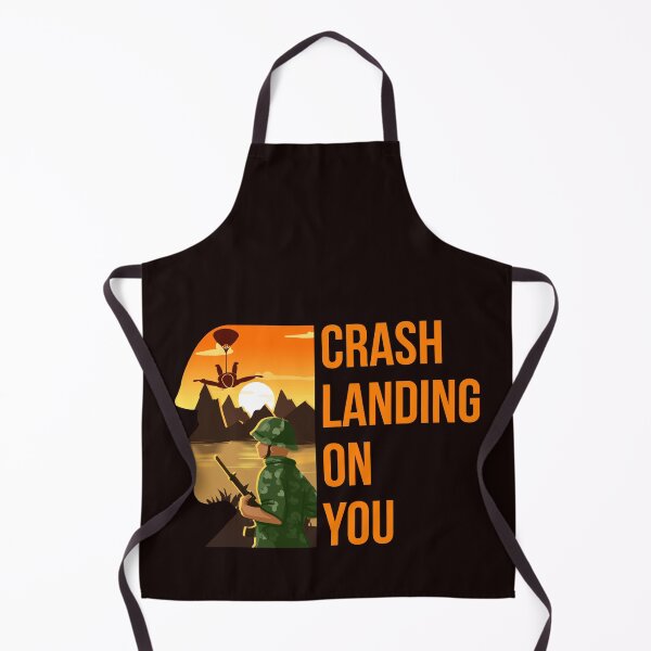 Item preview, crash landing on you. girl on a parachute. soldier designed and sold by doctors-apparel.