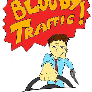 Artwork thumbnail, Bloody Traffic! by Ron Nguyen