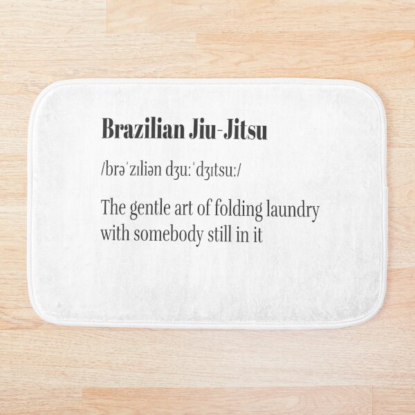 Item preview, Brazilian Jiu-Jitsu Funny Definition The Gentle Art of Folding Laundry designed and sold by HumbleShirt.