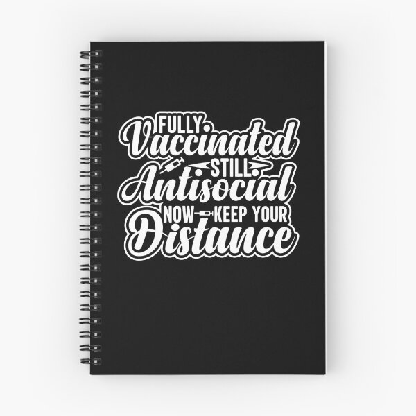 Item preview, Fully Vaccinated Still Antisocial Now Keep Your Distance designed and sold by RedQuality.