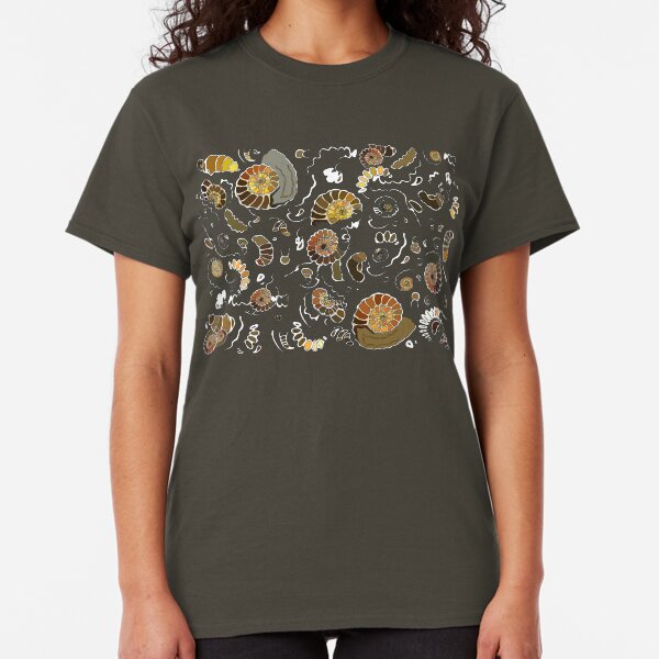 Fossilised Ammonites Classic T-Shirt