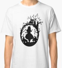 Silhouette - Alice In Wonderland Classic T-Shirt