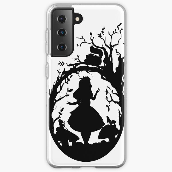 Silhouette - Alice In Wonderland Samsung Galaxy Soft Case