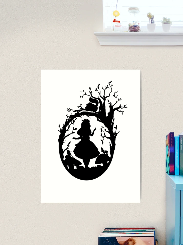 Silhouette - Alice In Wonderland