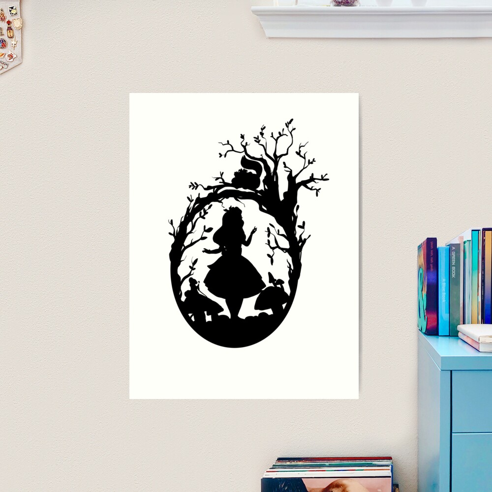 Silhouette - Alice In Wonderland
