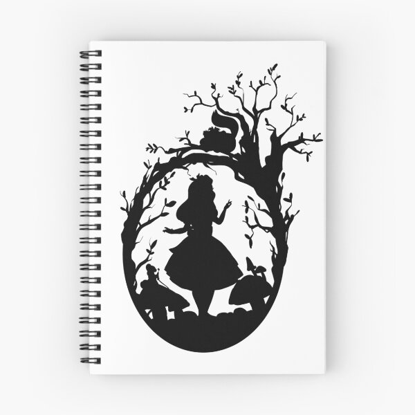 Item preview, Silhouette - Alice In Wonderland designed and sold by bailey1rox.