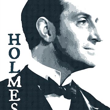 Artwork thumbnail, Sherlock Holmes Basil Rathbone London Stamp by imageren