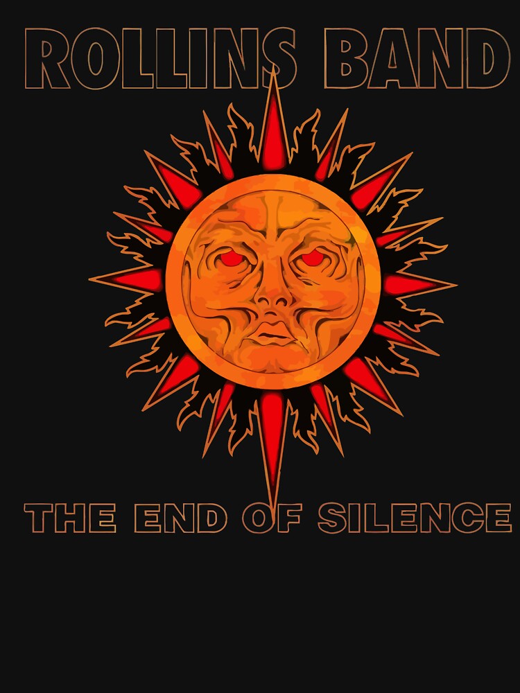 rollins band end of silence t shirt