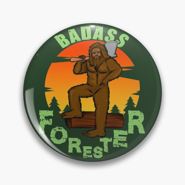 Item preview, Badass forester - cool bigfoot designed and sold by SidTastic .