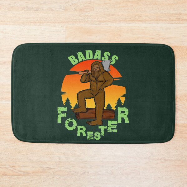 Item preview, Badass forester - cool bigfoot designed and sold by SidTastic .