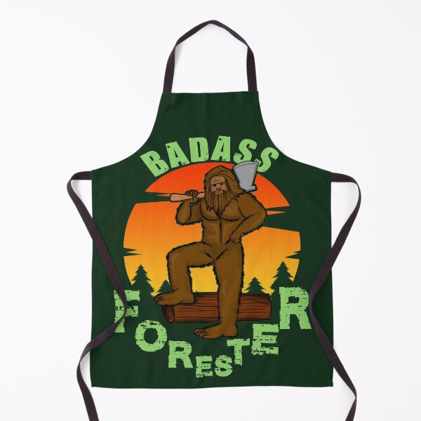 Item preview, Badass forester - cool bigfoot designed and sold by SidTastic .