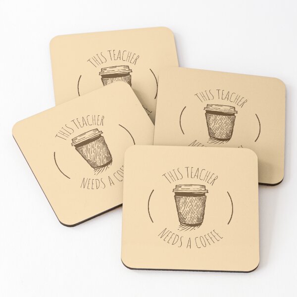 Item preview, This Teacher Needs a Coffee designed and sold by TidyTees.