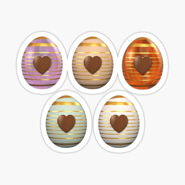Item preview, Easter egg Pack Stickers designed and sold by Ponquepan.