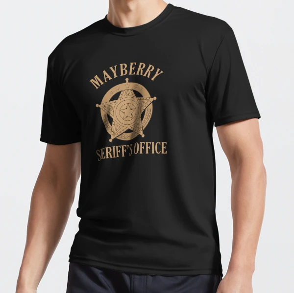 Andy Griffith Show | Mayberry Sheriff's Office Classic TV | Active T-Shirt