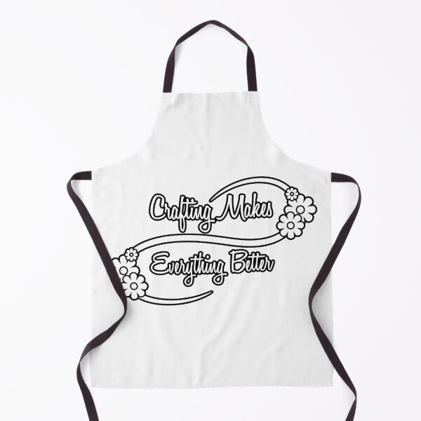 Item preview, Crafting makes Everything Better | White background designed and sold by Qestar.