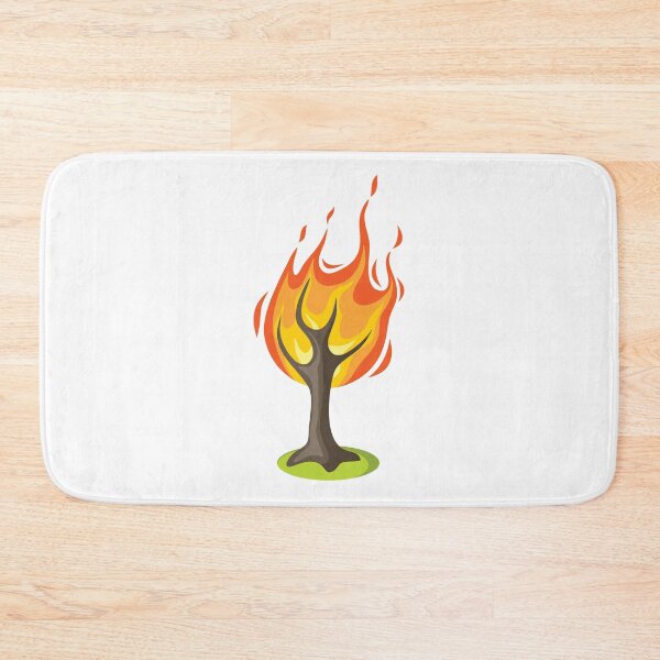 Item preview, Burning tree designed and sold by binti163.