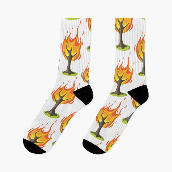 Item preview, Burning tree designed and sold by binti163.