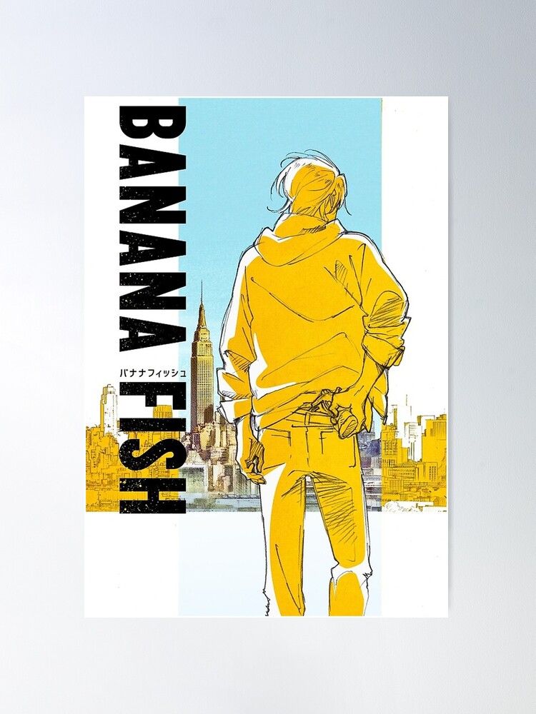 Funny Anime - Banana Fish  Art Board Print for Sale by jamesinn