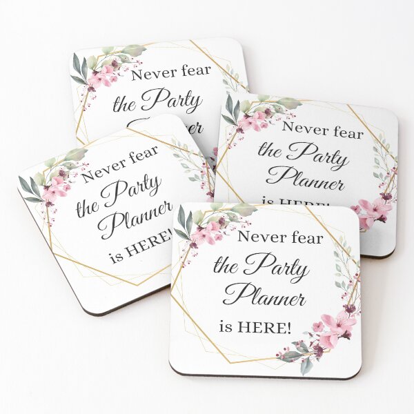 Item preview, Party planner, Event Planner, Wedding planner, Event coordinator, Event industry, Never fear the party planner is here designed and sold by Mommaspouch.